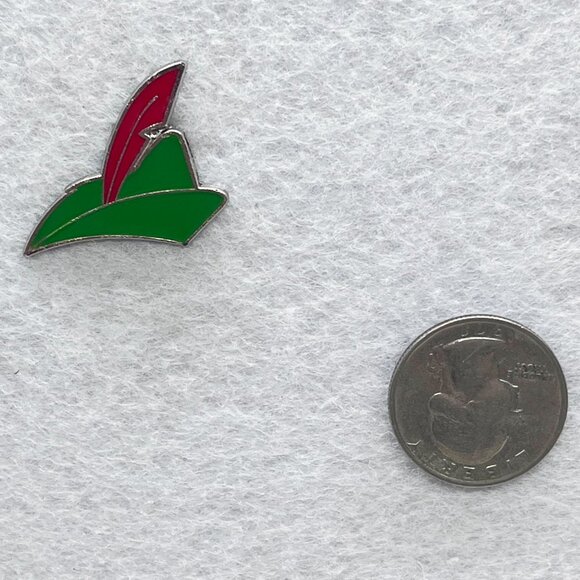 🔮 5/$25 Disney Peter Pan's Hat Pin‎ - Picture 2 of 2